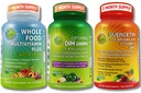 Daily Hormonal &amp; Immune Support Bundle for Women &amp; Men - DIM 200mg for Hormonal Balance + Quercetin 500mg with Bromelain &amp; Zinc + Whole Food Multivitamin with Iron – Vegan, Non-GMO Wellness Support