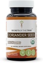 Secrets of the Tribe Coriander Seed USDA Organic 60 Capsules ← Hecho con cápsulas vegetarianas y cilantro orgánico certificado Seca (60 cápsulas)