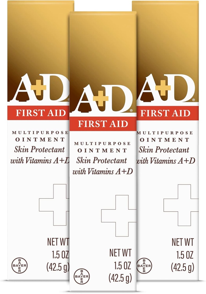 Ungüento de primeros auxilios, humectante de piel seca multipropósito y protector de piel, 1,5 oz (Pack of 3)