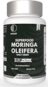 Orgánica Moringa Capsules ← Green Moringa Leaf Suplemento de Energía, Metabolismo & Immune Support – 60 cápsulas, Superalimentos Naturales