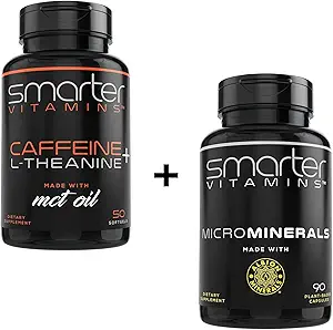 Boost Bundle – Caffeine + L-Theanine + MicroMinerals para Smooth, Energía lasting &amp; Vitality