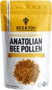 Bee and You Bee Pollen Granules, 16oz (1lb) Bolsa, 100% Puro, Suplemento Natural, Antioxidantes, Proteínas, Vitaminas, Aminoácidos, para Adultos, Mujeres, Hombres