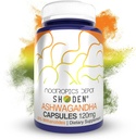 Nootropics Depot Shoden Ashwagandha Extracto Capsules tención 120mg Silencio 30 Cuenta Silencio 35% Withanolides