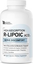 ALTO ABSORPION R-LIPOIC Acid - Supports Nerve Health - Tingling Fingers, Hands, Toes & Feet - Supports Healthy Aging, Cardiovascular Health & General Wellbeing* - 60 cápsulas Vegan