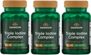 Swanson Triple Iodine Complex-Natural Supplement for Vital Thyroid Support-Promotes Función metabólica, Aumento de la producción de células rojas de sangre, & Heart Health-(60 Veggie Capsules, 12.5 mg cada uno) (3 Pack)