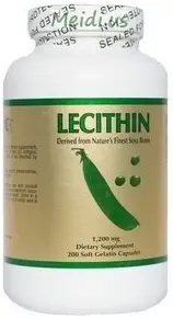 NCB 2 Botellas Lecithin, 1200mg 200 Softgels/Bottle