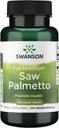 Swanson Saw Palmetto - Suplemento Herbal Promoción de la Salud Masculina Apoyo - Suplemento Natural del Pelo &amp; Apoyo a la Salud urinaria - 540 mg 100 cápsulas