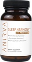 Sleep Harmony - Natural Sleep Supplement with Probiotics, Magnesium, Ashwagandha, Chamomile, GABA, Melatonin - Non-Habit Forming Supplement for Relaxation, Stress Relief, Better Sleep Aid