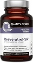 Calidad de Resveratrol de Vida SR - Potente Anti envejecimiento All Natural Formula - 30 Vegicaps