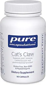 Pure Encapsulations Cat's Claw tención Suplemento para apoyar articulaciones, sistemas inmunológicos y cardiovasculares, y salud gastrointestinal* TEN 90 cápsulas