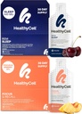 Healthycell REM Sleep Aid Suplemento + Focus &amp; Recall Brain Supplement for Memory & Focus Bundle