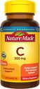 Nature Made Vitamina C 500 Mg Caplets con Rose HIPS, 130 Tablets (Pack of 3)