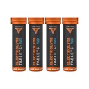 Fluid Tactical- Effervescent Hydration Tablets, Electrolyte Replacement " Dehydration Prevention, 4 Pack, 40 Servings (Orange Pineapple)
