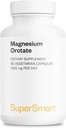 SuperSmart Magnesium Orotate 1500mg por día - High Absorption Magnesium Suplemento Silencio No GMO &amp; Gluten Gratis - 90 cápsulas vegetarianas