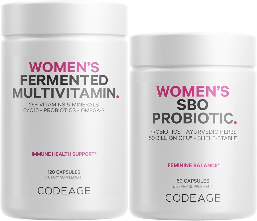 Codificación Multivitamina Bundle de Mujeres: Las vitaminas probióticas diarias de la Fórmula de Mujeres
