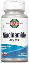 KAL Niacinamide 250mg Tablets, Vitamina B3 Suplemento para la Salud de la Esquí, Metabolismo Energético, Nerve, Circulación y Apoyo a la Digestión, Activ de Absorción MejoradaTabs, Vegan, 100 Servimientos, 100 Tabletas