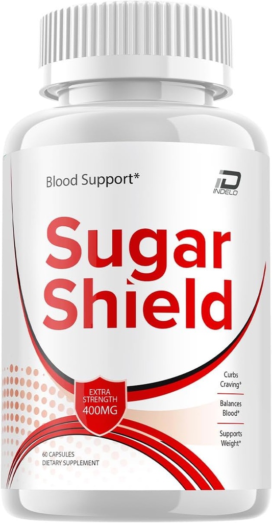 Sugar Shield Suplemento, Sugar Shield Pills, Sugar Shield Extra Strength Formula, Sugar Shield Advanced Formula Capsules, Sugar Shield Natural Pills (60 Capsules)