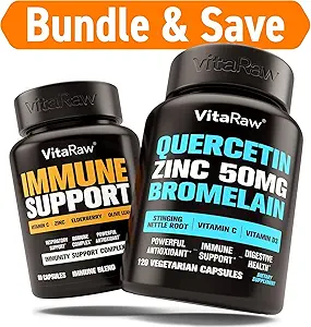 Immune Support Vitaminas + suplemento de quercetina