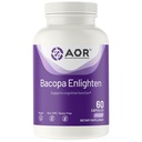 AOR, Bacopa Enlighten, Ayurvedic Bacopa Monnieri Suplemento, 300 mg, Vegan, 60 cápsulas (60 piezas)