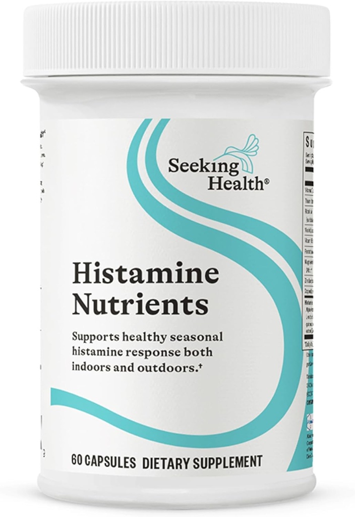 Buscando Nutrientes de Histamina en Salud, anteriormente Histamina Block Plus, DAO Enzyme Suplemento para la Intolerancia Alimentaria Histamina, apoya la IG y la Salud Digestiva (60 cápsulas)*
