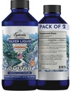Optivida Health Colloidal Silver Liquid (2 Pack) – Premium Nano Silver Colloidal Supplement for Daily Wellness &amp; Immune Support, Natural Liquid Silver Hydrosol for Adults &amp; Kids, Non-GMO, Gluten-Free