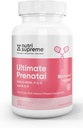 Nutri Supreme Prenatal Vitamina, Prenatal Vitaminas Suplemento para Mujeres con Folato de Metil altamente Absorbable, One per Day Prenatal Multivitamin with Iron, Kosher, Capsules, 90 Count