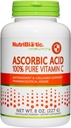 NutriBiotic Ascorbic Acid Vitamin C Powder, 8 Oz TEN Pharmaceutical Grade L-Ascorbic Acid, 2000 Mg Per Serving ← Essential Immune & Antioxidant Collagen Support Suplemento  Vegan, Gluten &amp; GMO Free