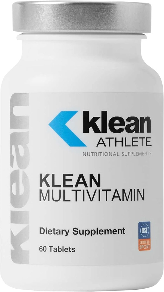 Klean Athlete Klean Multivitamin - Essential Nutrients & Antioxidants for Optimal Health - NSF Certified for Sport - 60 Tablets