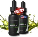 Aceite de cáñamo Premium ← Fuente completa de Omega 3 6 9 Ácidos grasos, Aminoácidos esenciales " Antioxidantes Silencio de cáñamo ANTE Vegan Gluten Free Kosher Non GMO (1 Fl Oz - Pack of 2)