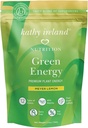 Kathy Irlanda Super Greens Energy Powder, Clean Energy Drink Mix with Matcha & Green Tea, Immune &amp; Digestive Support Supplement, No Añadido Sugar, Meyer Lemon Flavor, 7.4 oz