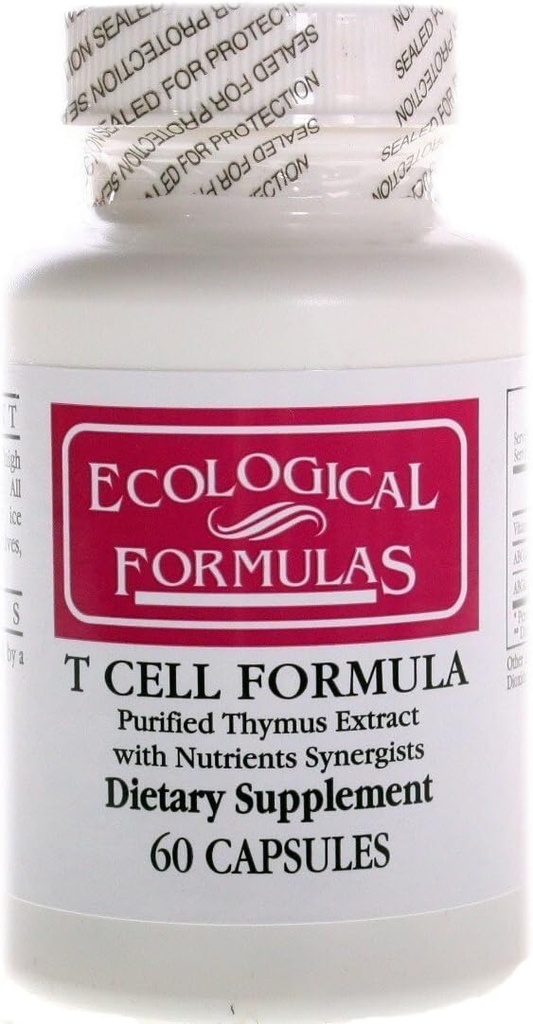 Fórmulas ecológicas - T Cell Fórmula 60 caps [Salud y Belleza]