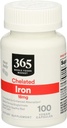 365 por Whole Foods Market, Iron Chelated 18Mg, 100 Veg Capsules (Pack of 2)