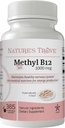 Vitamina B12 Methylcobalamin 1000 mcg, 365 conde, vitaminas chewable B12, sabor cereza