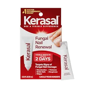 Kerasal Nail Fungus Extra Strength Silencio Restorative Nail Repair for Damaged Nails, 0.33 fl oz (Packaging May Vary)