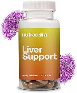 Liver Cleanse Detox & Repair - Milk Thistle Herbal Liver Support Supplement with Milk Thistle Dandelion Root & Zinc, Artichoke Extract for Liver Health, Active Liver Supplement, Liver Detox Pills 60