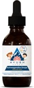 Ayush Herbs Ashwagandha gotas para niños y adultos - Sin alcohol Ashwagandha gotas, Suplemento diario para calmar el enfoque con Ashwagandha orgánica, Lemon Flavor - 2 Fl Oz (80 servidumbres)