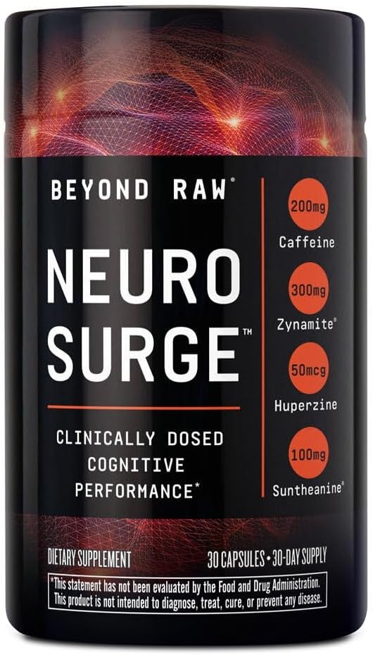 BEYOND RAW Neuro Surge ← Rendimiento Cognitivo Clínicamente Dosificado