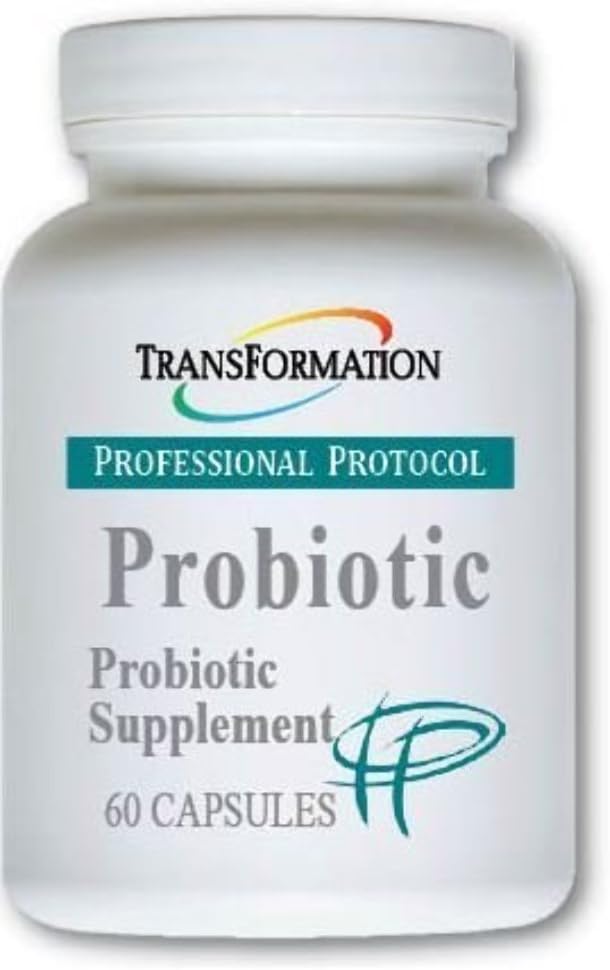 TRANSFORMACIÓN LA GENESIS DE LA BUENA SALUD Suplemento Probiótico, apoya la Salud Digestiva con Enzymes, Nutrient Absorption " Gut Balance, High Potency Formula, 60 cápsulas