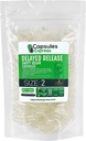 XPRS Nutra Delayed Release Size 2 Empty Capsules - 500 Count Clear Empty Vegan Capsules - Fillable Vegetarian Pills - DIY Vegetable Capsule Filling - Veggie Gel Caps for Do-It-youself Supplements