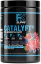 FXSUPPS Catalyft Pre-Workout PowderBebida para Hombres y Mujeres Blitz Berry Blast Suplemento dietéticoMix con Creatine,Caffeine " Beta-Alanine  Best for Energy Pump,Muscle Gain " Focus,20 Servings(1 Pack)