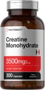 Horbäach Creatine Monohydrate Capsules Silencio 3500mg Silencio 300 Conde Silencio No GMO y Gluten Suplemento Gratis