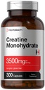 Horbäach Creatine Monohydrate Capsules Silencio 3500mg Silencio 300 Conde Silencio No GMO y Gluten Suplemento Gratis
