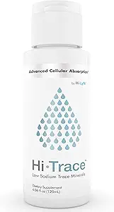 Hi-Trace Trace Mineral Drops ← Hecho con 72 Minerales Esenciales ← Apoyos Esquí saludable, Pelo &amp; uñas Silencioso Vitamina &amp; Nutrient Absorption  durable by Hi-Lyte TEN 120 Servings