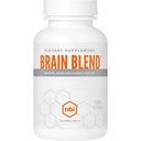 NBI Brain Blend for Memory, Focus, Concentration, Cognitive Function for Men ' Women TEN Caffeine-Free with ALCAR, Alpha Lipoic Acid, Huperzine A, Turmeric TEN Nootropic TEN 120ct Capsules
