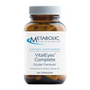 Mantenimiento metabólico Vital Eyes Complete - Soporte Ocular Multivitamina con Lutein + Zeaxanthin (90 cápsulas)