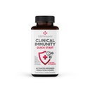 Inmunidad clínica - Inicio rápido - Soporte de sistema inmunitario - Respuesta rápida a la inmunidad - Boosts Anticuerpos, B + T + NK Cells, Neutrophils &amp; Macrophagens - Black Elderberry & Pre + Probiotics - 60 cápsulas