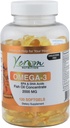 Petróleo de Pesca Omega 3 - EPA de alta potencia &amp; DHA, apoya el corazón, cerebro y salud conjunta, 120 Softgels.