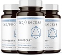 GlucoBerry Maqui Berry Extract with Chromium Picolinate for Blood Health Support - with Biotin and Gymnema Sylvestre - Doctor Formulado - 30 cápsulas, 3 Pack