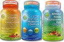 Gut Health, Immunity, Energy & Nutrient Support – 3-in-1 Probiotic with Digestive Enzymes + Liposomal Vitamin C 1500mg + Whole Food Multivitamin Without Iron – Vegan, Non-GMO, Clean Wellness Support