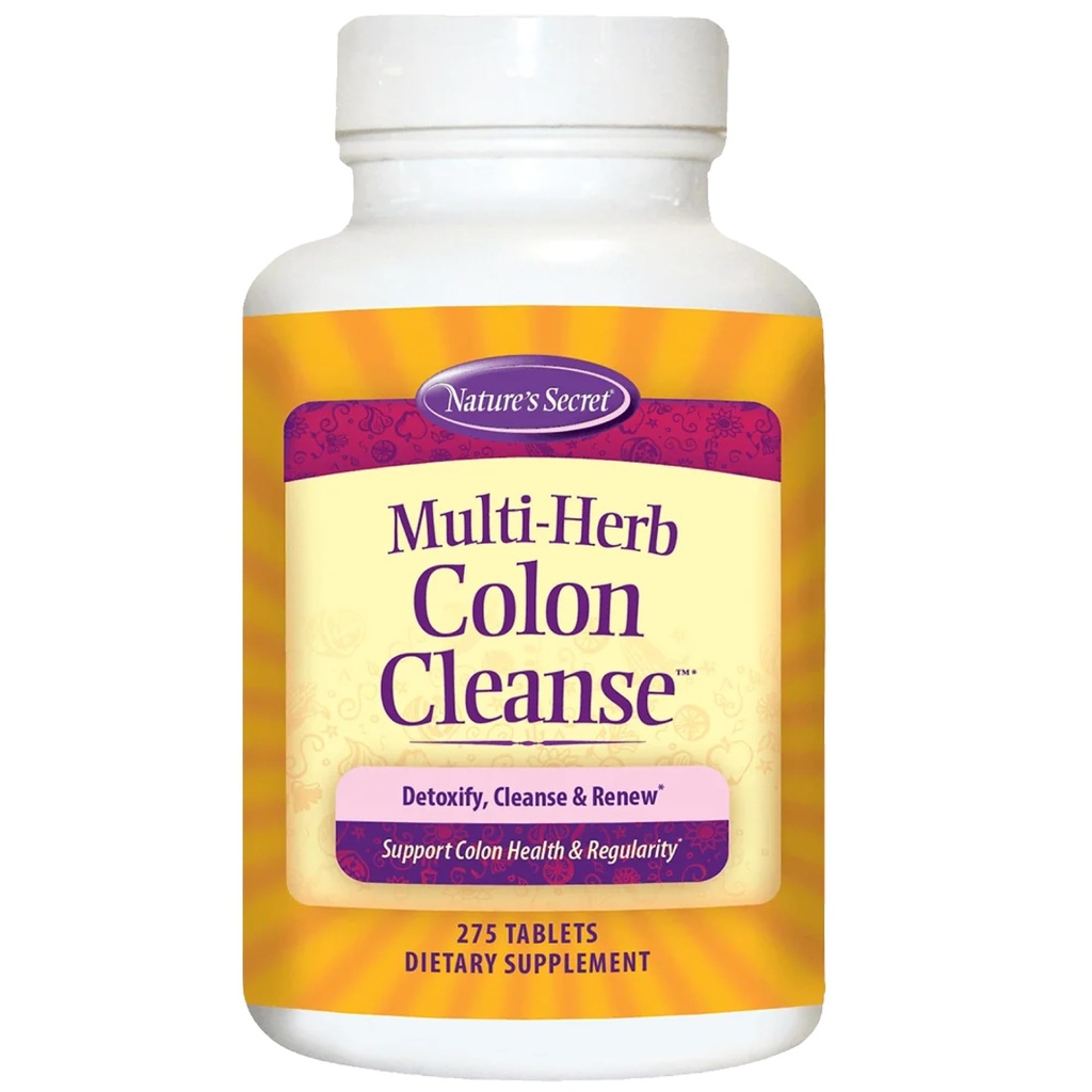 Nature's Secret Multi-Herb Colon Cleanse, 275 Tab
